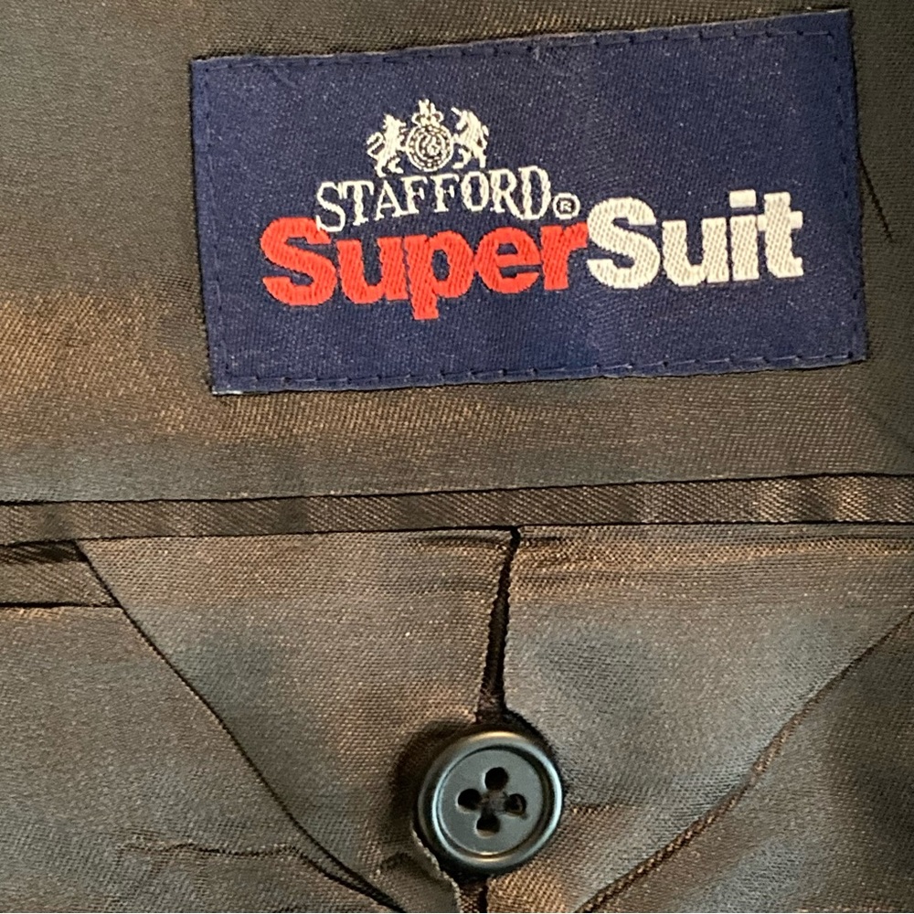 Stafford Súper Suit Men’s Blazer - Picture 8 of 11